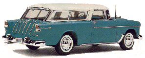 Green Antique Car