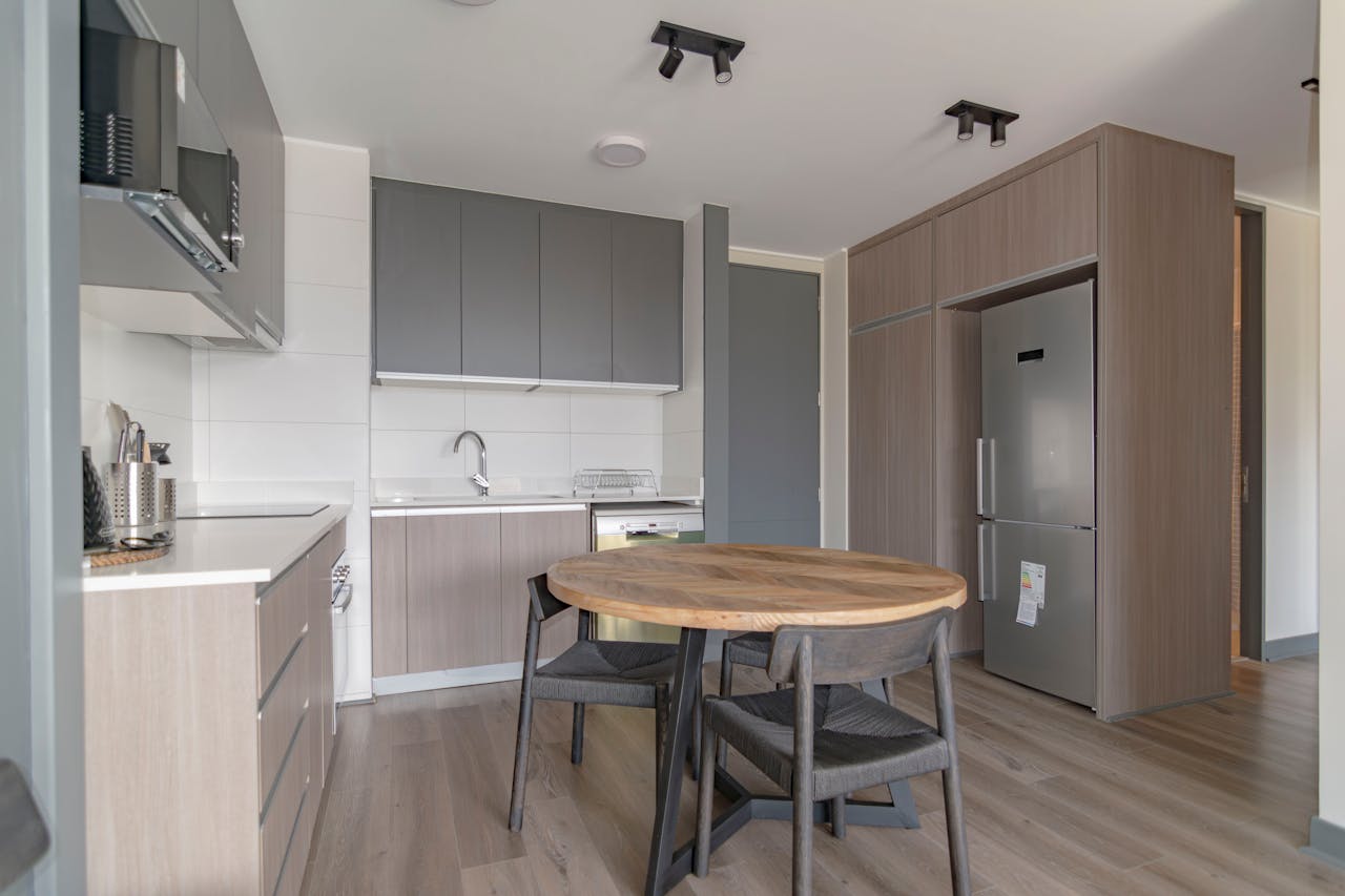 Modern kitchen.