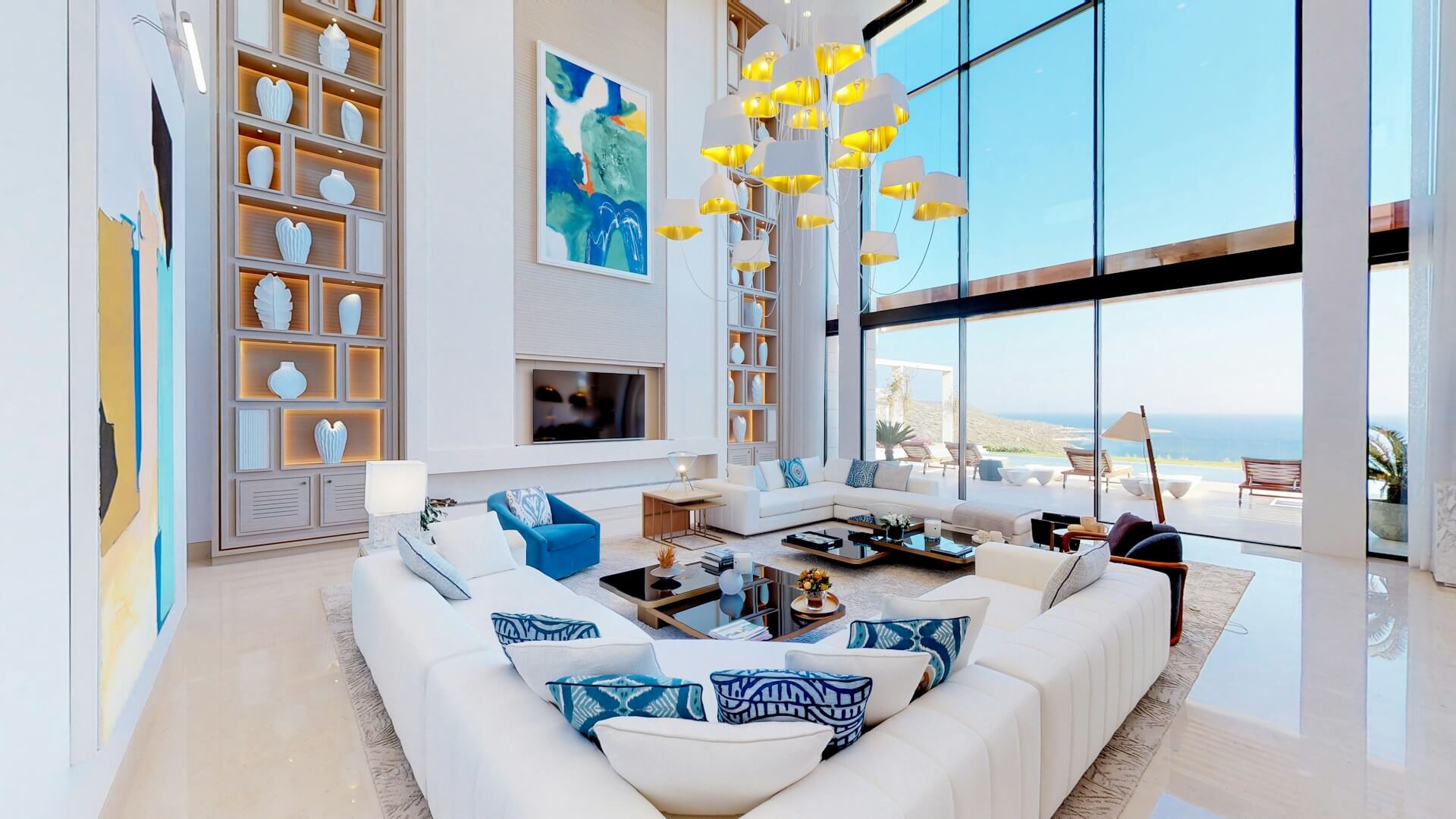 Livingroom with a sofa. Imabe by Dreamsofa.com