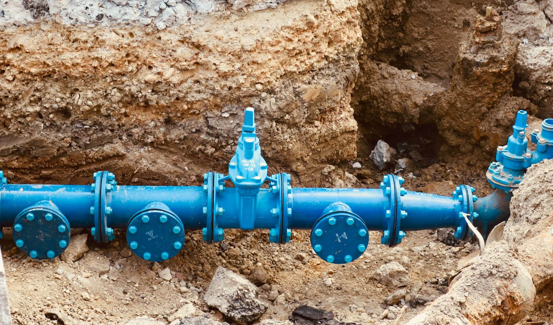 Underground sewer pipes during a repair. Photo by Rose Galloway Green on Unsplash