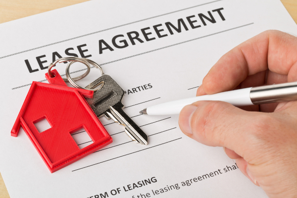 signing a lease