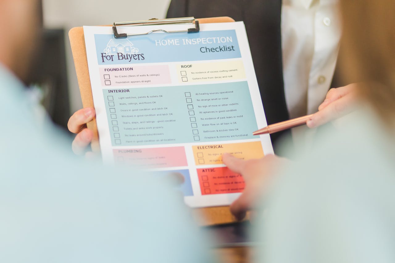 Checklist on a clipboard. Image by Pexels