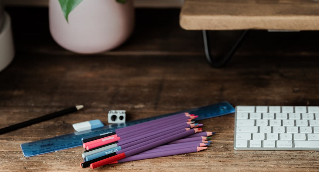 School supplies, pencisl, eraser